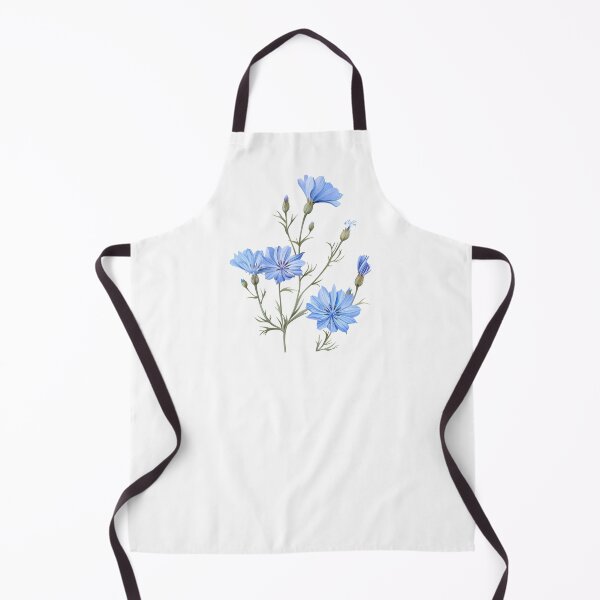Item preview, Wild Chicory Flower Botanical Watercolor Art designed and sold by countrymouse.