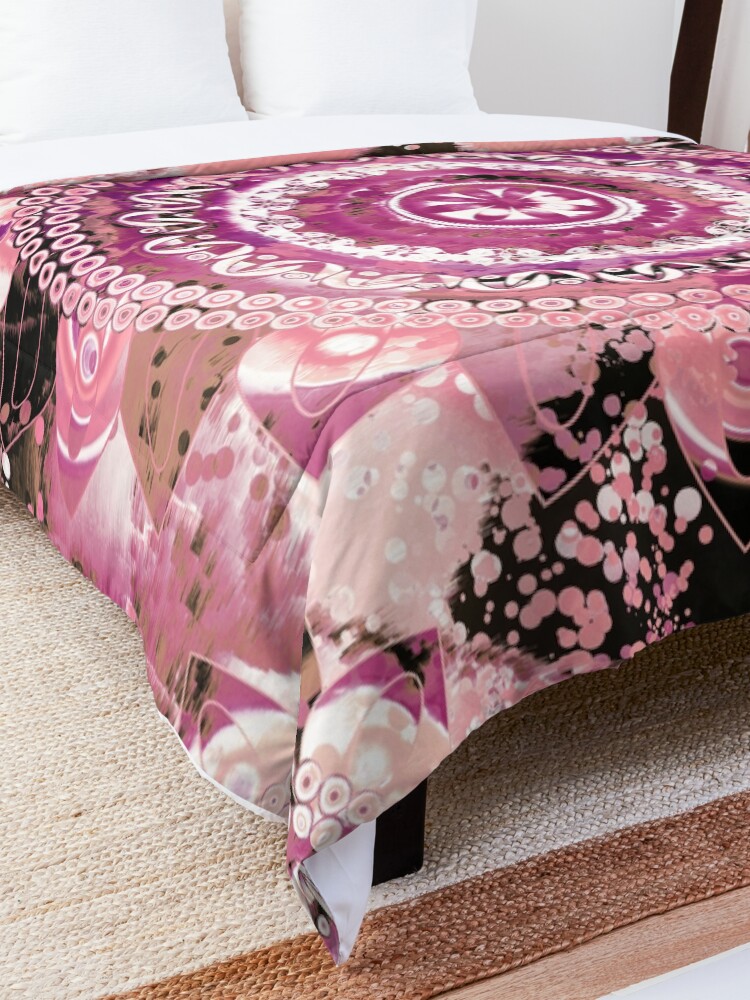 Alternate view of Rose Sea Mandala Comforter