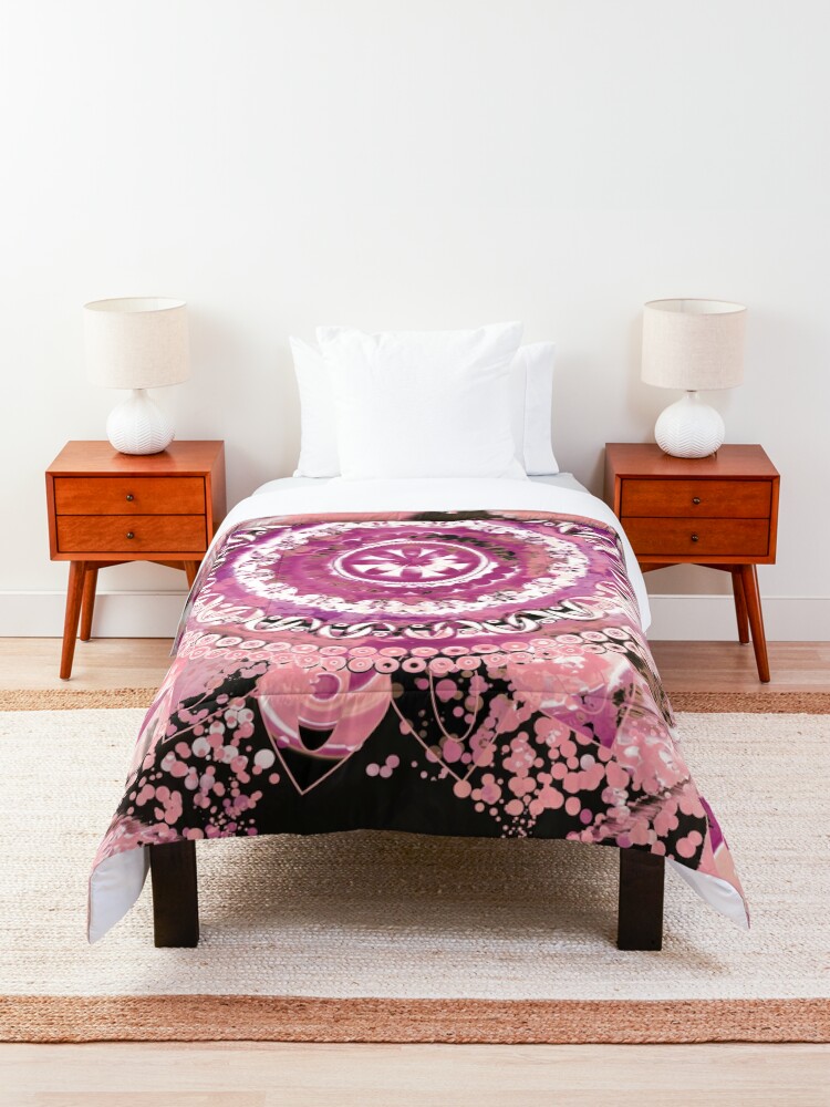 Alternate view of Rose Sea Mandala Comforter