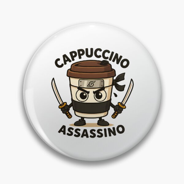 Item preview, Cappuccino Assassino - (Italian Brainrot) Funny Meme designed and sold by TyxShop.