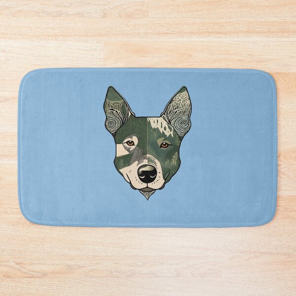 Item preview, Forest Silhouette of an Australian Cattle Dog designed and sold by GoodyPaws.