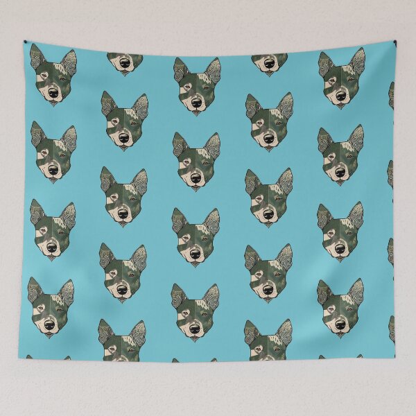 Item preview, Forest Silhouette of an Australian Cattle Dog designed and sold by GoodyPaws.