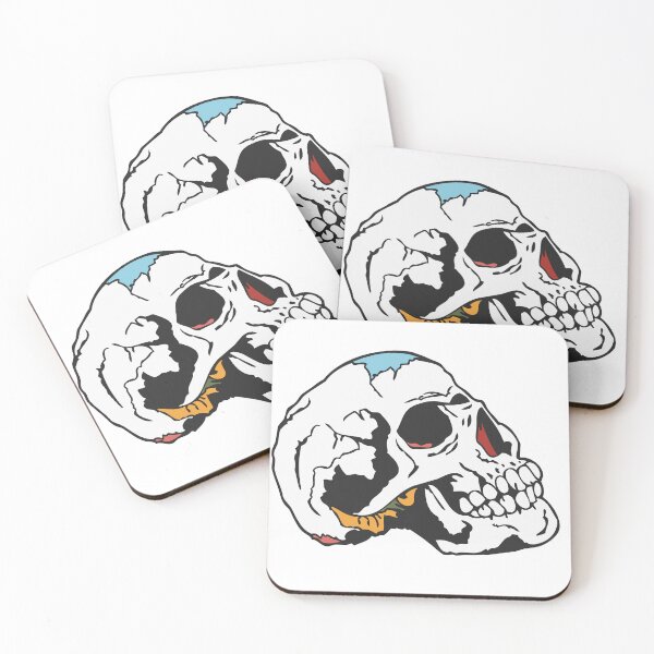 Item preview, old school skull halloween skull designed and sold by Achille3777.