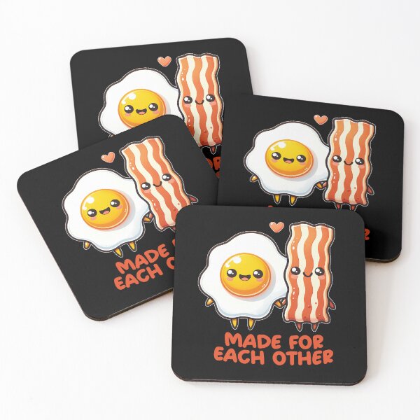 Item preview, Egg And Bacon: Made For Each Other designed and sold by Lisetta Collection.
