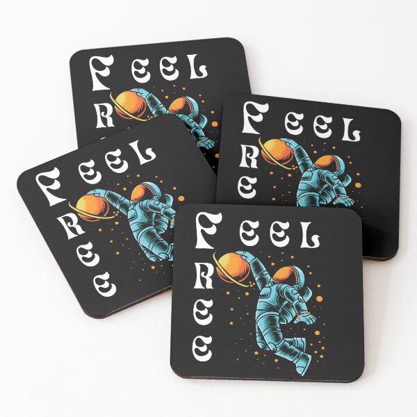 Item preview, Feel Free Galaxy Dunk - Retro Astronaut Space Art designed and sold by Karim-Karem.