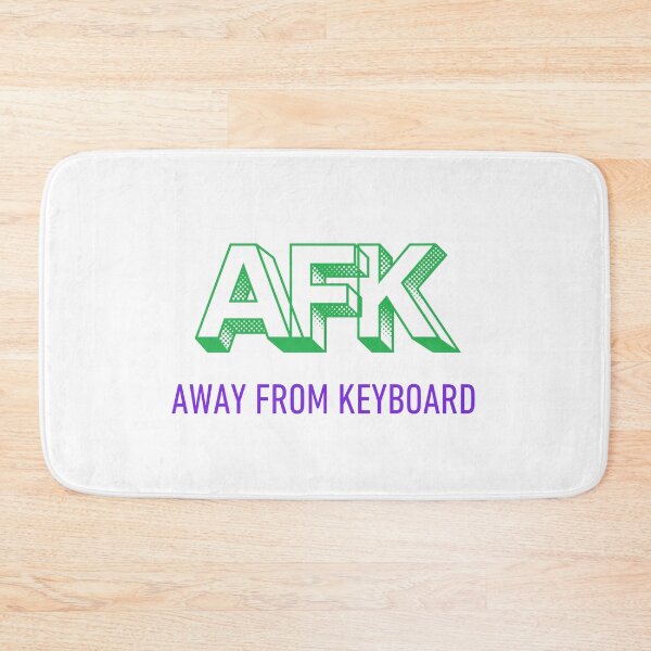 Item preview, AFK Away From Keyboard designed and sold by VasInd.