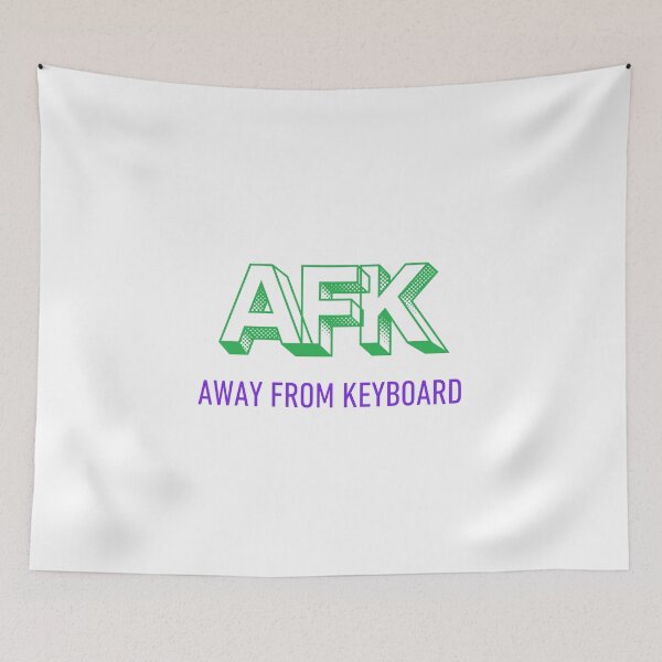 Item preview, AFK Away From Keyboard designed and sold by VasInd.