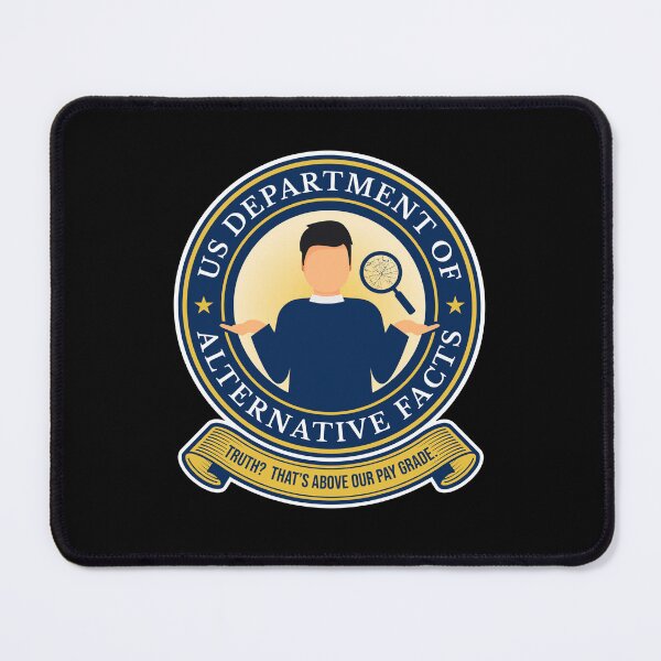 Item preview, US Dept of Alternative Facts Sarcastic Anti-Trump designed and sold by The Junto Shop.