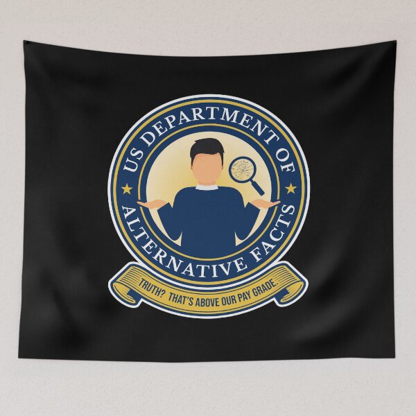 Item preview, US Dept of Alternative Facts Sarcastic Anti-Trump  designed and sold by The Junto Shop.
