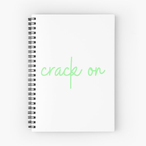 Item preview, Crack On Quote designed and sold by TeeHunter.
