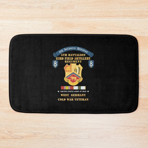 Item preview, 8th Infantry Division Scroll - 5th Bn, 83rd Field Artillery Regiment - West Germany - Cold War Vet w COLD SVC X 300 designed and sold by Military Insignia Products.