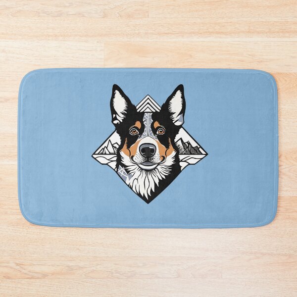 Item preview, Mountain Silhouette of an Australian Cattle Dog designed and sold by GoodyPaws.