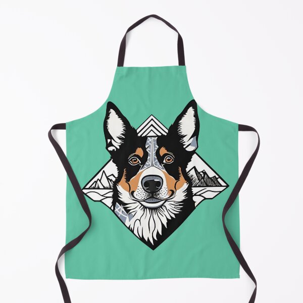 Item preview, Mountain Silhouette of an Australian Cattle Dog designed and sold by GoodyPaws.