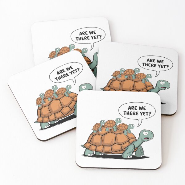 Item preview, Are we there yet, trip, FunnyFits, FunnyFits70, Funny, Humor, Silly, Tortoise, animal, exploring, parenting,  designed and sold by FunnyFits70.