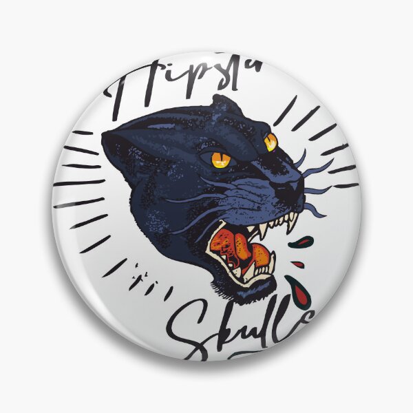 Item preview, old school panthere hipster skulls tattoo design logo brand designed and sold by Achille3777.