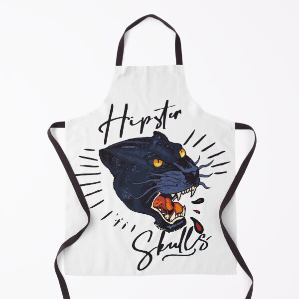 Item preview, old school panthere hipster skulls tattoo design logo brand designed and sold by Achille3777.
