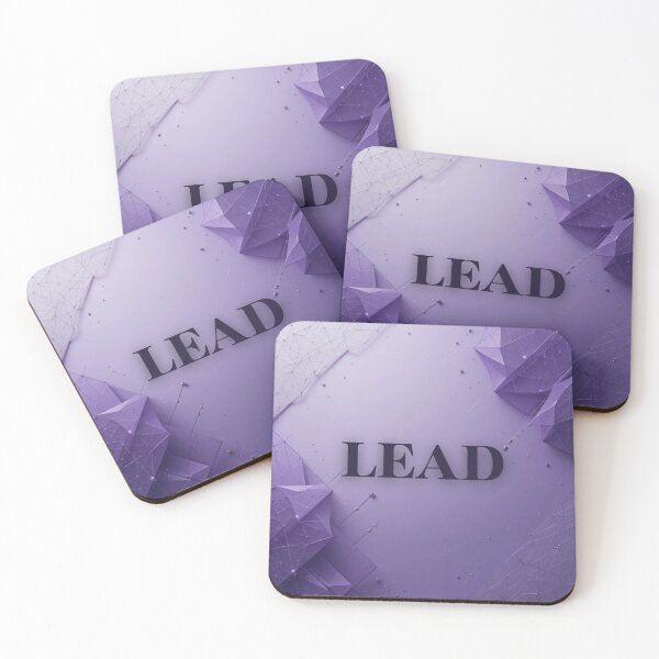 Item preview, Minimalist Lead Wall Art | Purple Leadership Word | Creative Director Gift designed and sold by TextMuse.