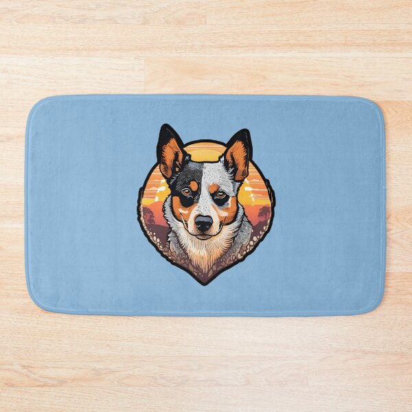 Item preview, Sunset Silhouette of an Australian Cattle Dog designed and sold by GoodyPaws.