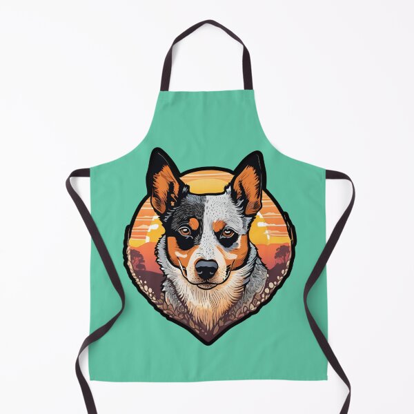 Item preview, Sunset Silhouette of an Australian Cattle Dog designed and sold by GoodyPaws.