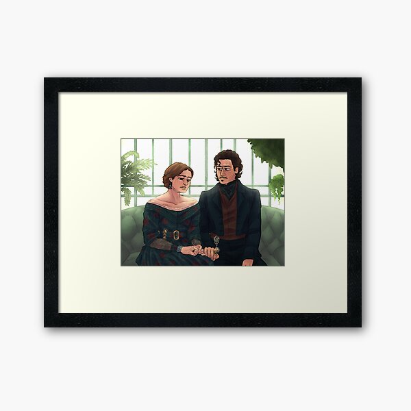 Vista previa del artículo con la obra «Compartiendo recuerdos | Mercedes y Edmond, el Conde de Montecristo», diseñado y vendido por Lukasadss.