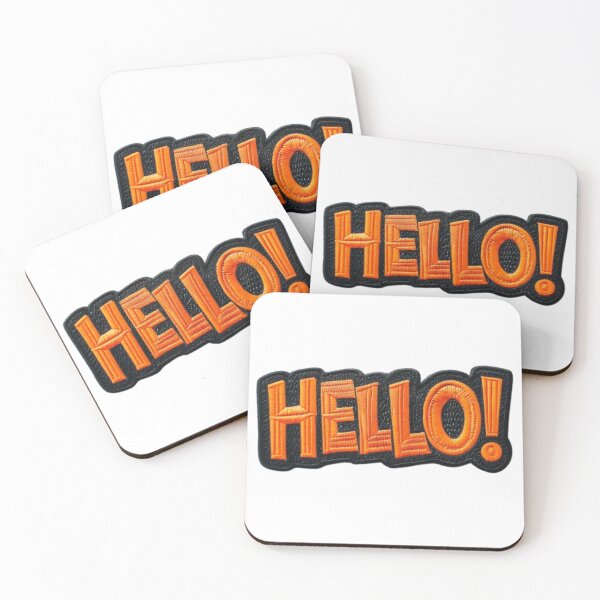 Item preview, Hello! designed and sold by JonnTerr.