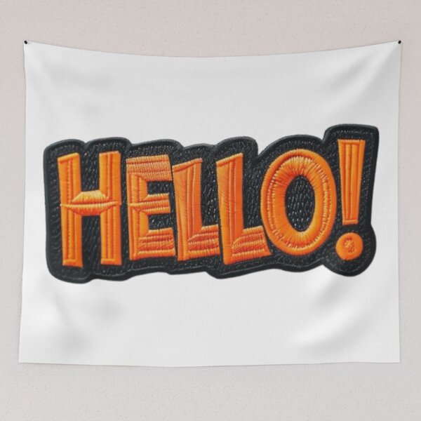 Item preview, Hello! designed and sold by JonnTerr.