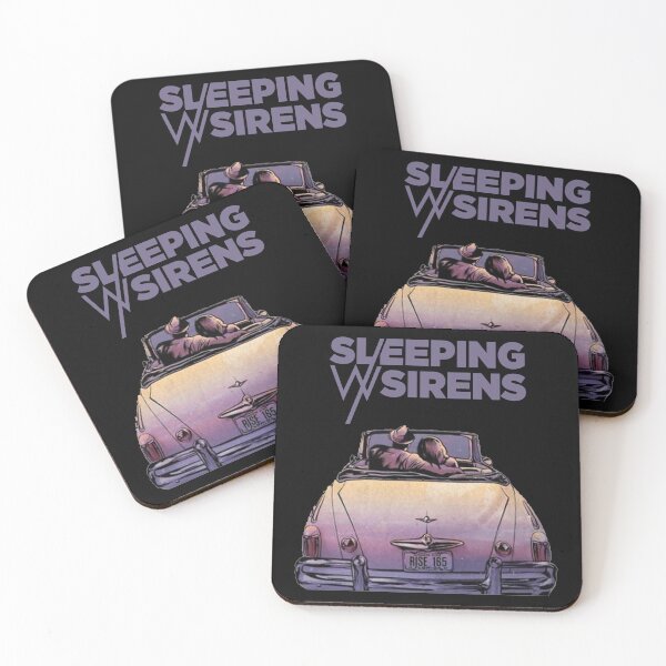 Item preview, sleeping w sirens car designed and sold by CoconutSportsCo.