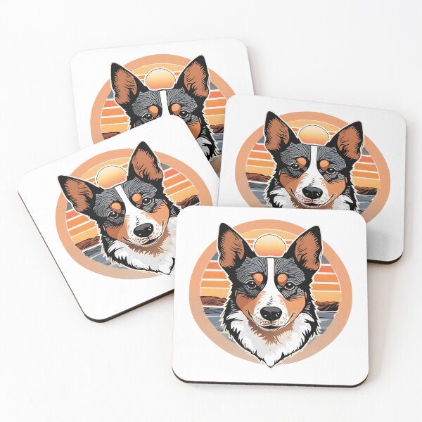 Item preview,  Sunset Silhouette of an Australian Cattle Dog designed and sold by GoodyPaws.