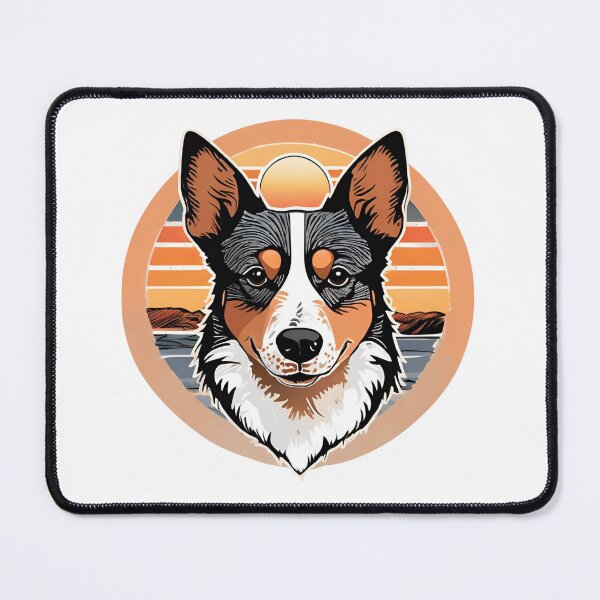 Item preview,  Sunset Silhouette of an Australian Cattle Dog designed and sold by GoodyPaws.