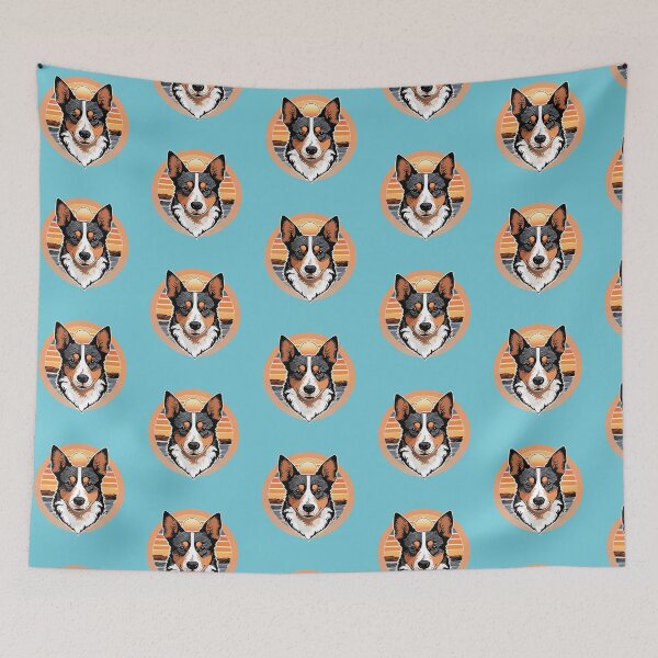 Item preview,  Sunset Silhouette of an Australian Cattle Dog designed and sold by GoodyPaws.