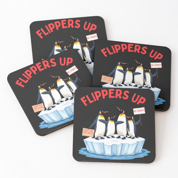 Item preview, Flippers Up, Make Fish Free Again, No Tariffs designed and sold by elynne9.