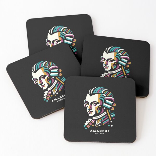 Item preview, Amadeus Mozart – Classical Music Icon Art for Music Lovers designed and sold by OzzFrequency.