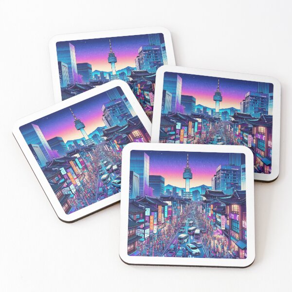 Item preview, Bold Seoul Comic Style Design – Perfect for South Korea Fans, Travel Lovers, and Vacation Clothing & Accessories designed and sold by knalpot-design.