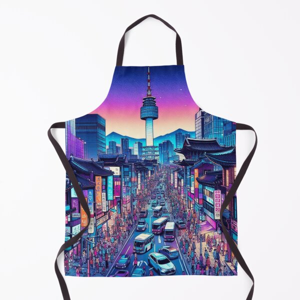 Item preview, Bold Seoul Comic Style Design – Perfect for South Korea Fans, Travel Lovers, and Vacation Clothing & Accessories designed and sold by knalpot-design.