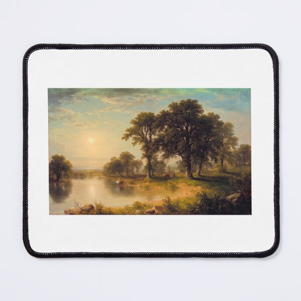 Item preview, Vintage Landscape Painting, Master Painting, sunset, sunrise, old world designed and sold by Seascapesnmore.