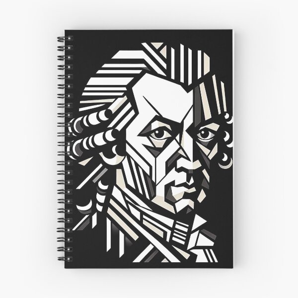 Item preview, Amadeus Mozart – Classical Music Icon Art for Music Lovers designed and sold by OzzFrequency.