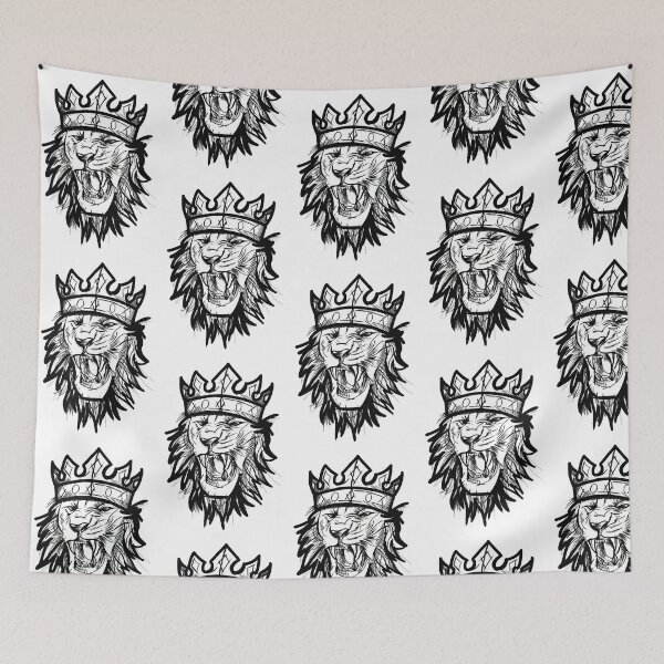 Item preview, King of Lions – Majestic Jungle Royalty Design designed and sold by GrizzlyCollective.