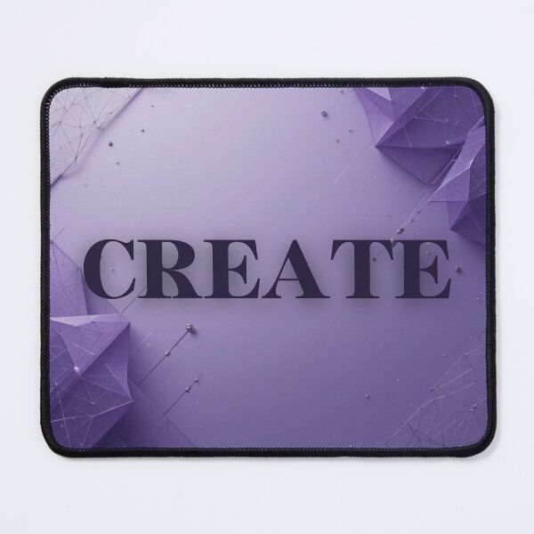 Item preview, Minimalist Create Wall Art | Purple Creativity Word | Design Studio Gift designed and sold by TextMuse.
