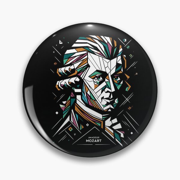 Item preview, Amadeus Mozart – Classical Music Icon Art for Music Lovers designed and sold by OzzFrequency.
