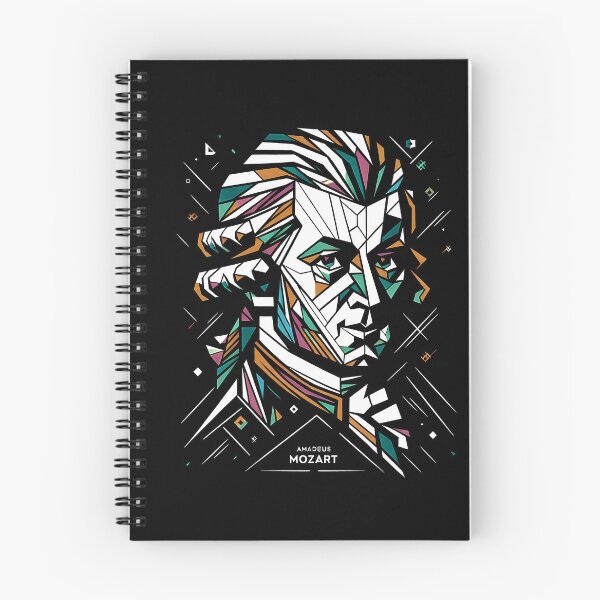 Item preview, Amadeus Mozart – Classical Music Icon Art for Music Lovers designed and sold by OzzFrequency.