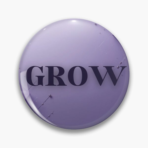 Item preview, Minimalist Grow Wall Art | Purple Development Word | Creative Progress Gift designed and sold by TextMuse.