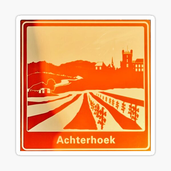 Proud of the Achterhoek, the Netherlands Sticker