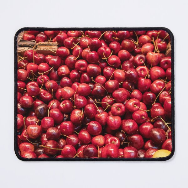 Item preview, red fresh cherry on market designed and sold by stemoir.