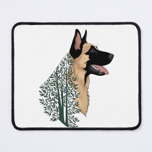 Item preview, Forest Silhouette of a Belgian Malinois designed and sold by GoodyPaws.