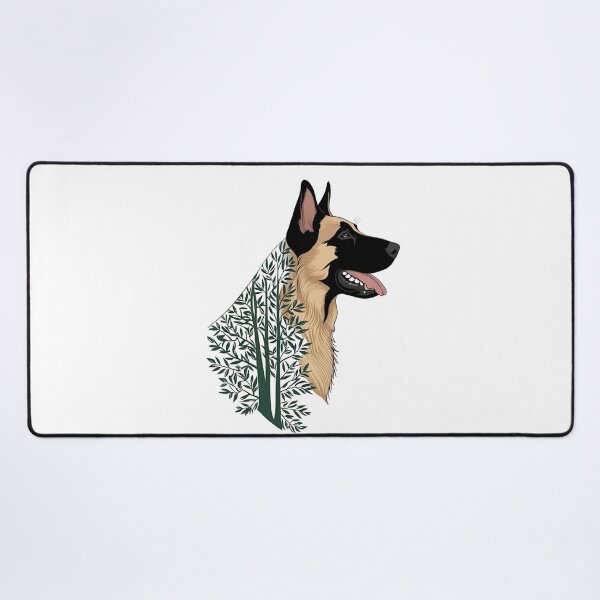 Item preview, Forest Silhouette of a Belgian Malinois designed and sold by GoodyPaws.