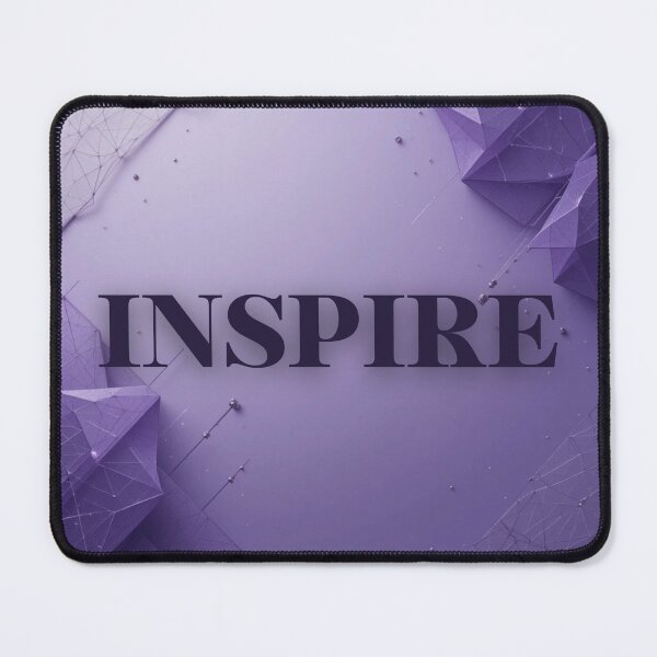 Item preview, Minimalist Inspire Wall Art | Purple Motivation Word | Creative Spark Gift designed and sold by TextMuse.