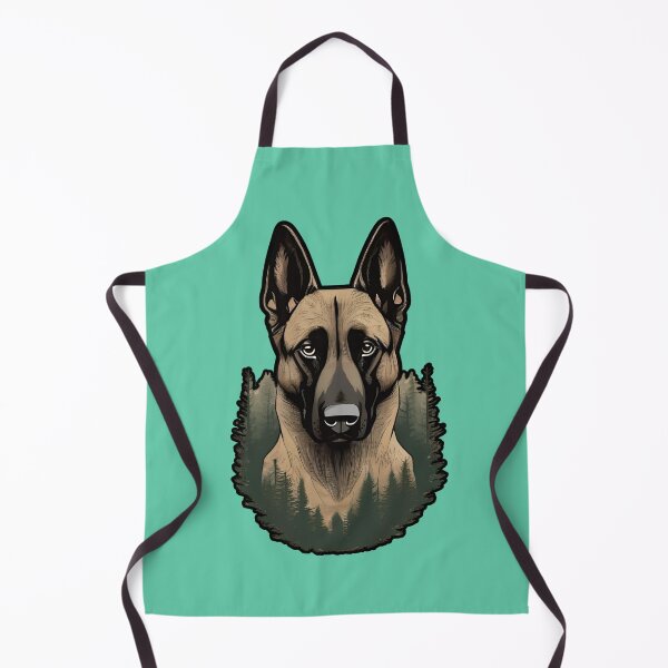 Item preview, Forest Silhouette of a Belgian Malinois designed and sold by GoodyPaws.