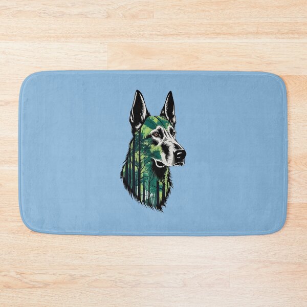 Item preview, Forest Silhouette of a Belgian Malinois designed and sold by GoodyPaws.