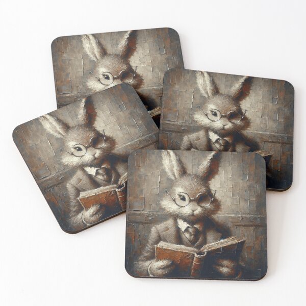 Item preview, The Scholarly Hare designed and sold by mustardseed-410.