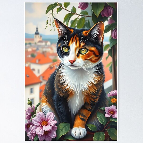 Item preview, Bratislava Cat #2 designed and sold by MysticalSVK.